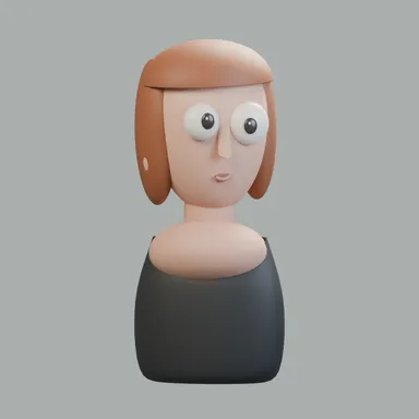 Saskia van Uylenburgh, the Wife of the Artist, reimagined in clay